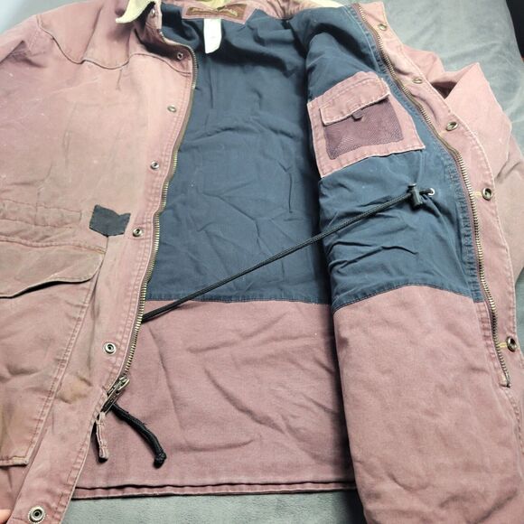 Vintage Walls Ranch Wear Work Jacket With Corduroy Collar - Distressed Style Men - Picture 11 of 16